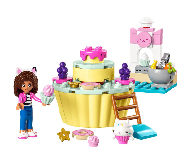 LEGO Koci domek Gabi 10785 Pieczenie tortu z Łakotkiem - 1159398 - zdjęcie 7